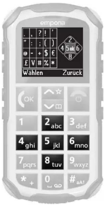 EMPORIA Solid - Sonderzeichen einfügen - 1