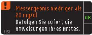 Bayer Contour XT - Das Gerät misst im Bereich von 20 - 600 mg/dL. - 1