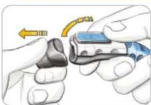 Bayer Contour XT - Vorbereitung der Stechhilfe - 2