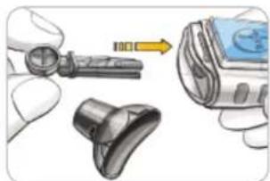 Bayer Contour XT - Vorbereitung der Stechhilfe - 4
