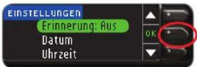 Bayer Contour XT - Festlegen einer Erinnerung - 2