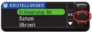 Bayer Contour XT - Ausschalten einer Erinnerung - 2