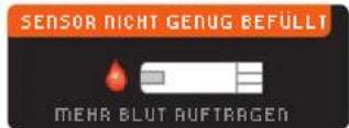 Bayer Contour XT - Die Messöffnung des Sensors so lange an den Blutstropfen halten, bis der Signalton ausgegeben wird. - 1