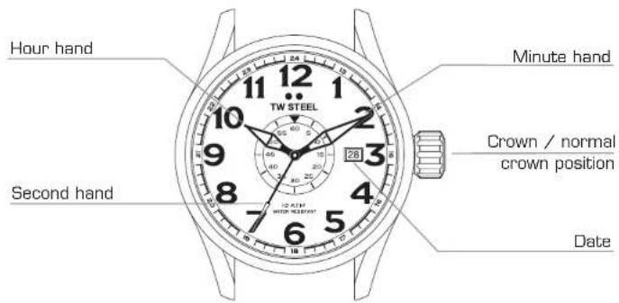 TW Steel Volante VS1 - ADJUSTING THE DATE - 2