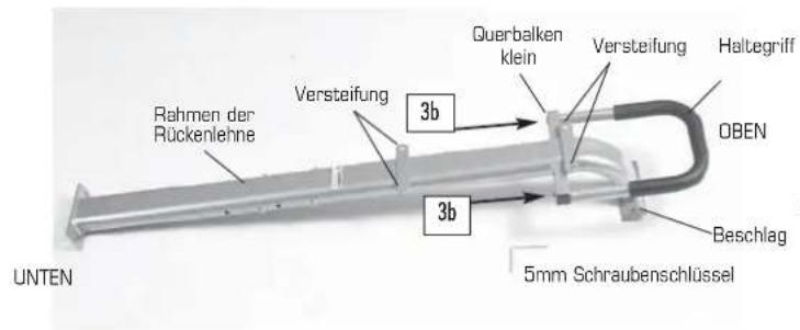 Finnlo Bioforce Ultimate - SCHRITT 3 – Zusammenbau Rückenstütz-Rahmen - 1