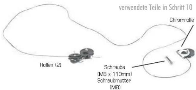 Finnlo Bioforce Ultimate - SCHRITT 9 — Das Anbringen der Rollen - 5