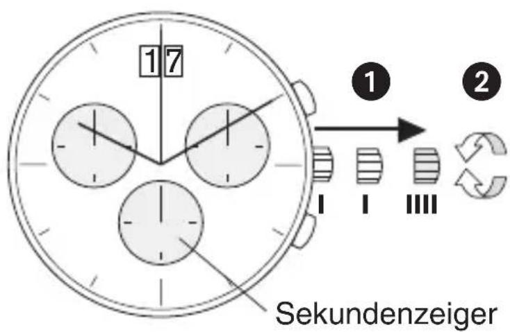 Bruno Söhnle Ronda 7003.L - BEDIENUNGSANLEITUNG WERK 8040.B - 1