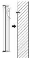 Techno Line WS 9750 IT - Wandmontage wie folgt: - 1