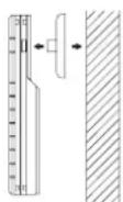 Techno Line WS 9750 IT - Wandmontage wie folgt: - 1
