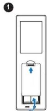 DELL 7760 - Replacing Remote Control Batteries - 3