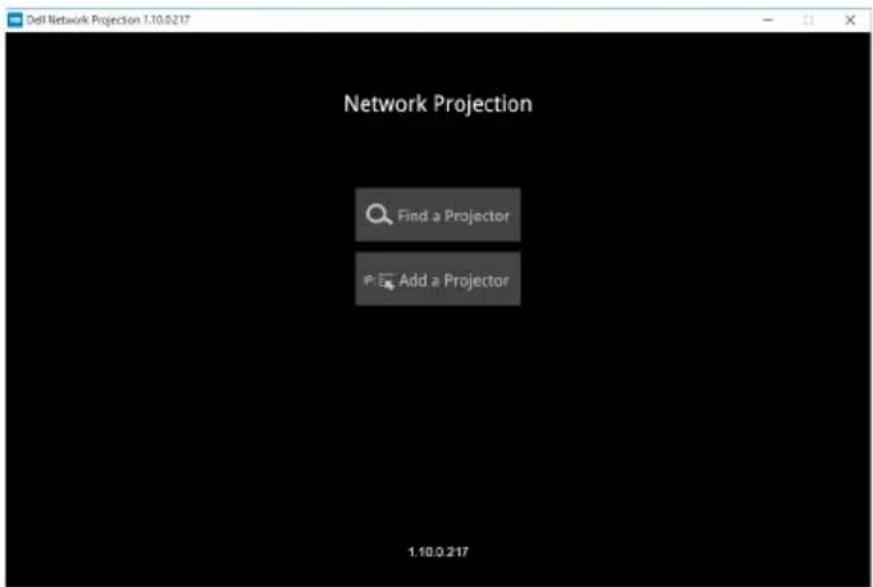 DELL 7760 - Launch the Dell Network Projection App - 1