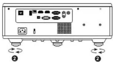 DELL 7760 - Lowering the Projector Height - 3
