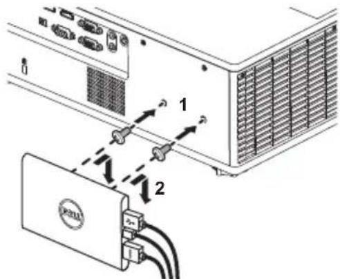 DELL 7760 - Setting up the Optional Dell WR517 Wireless Receiver - 1