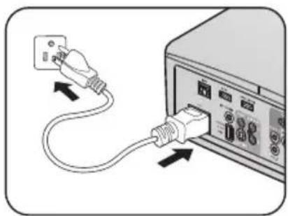 BENQ SU754 - Starting up the projector - 2