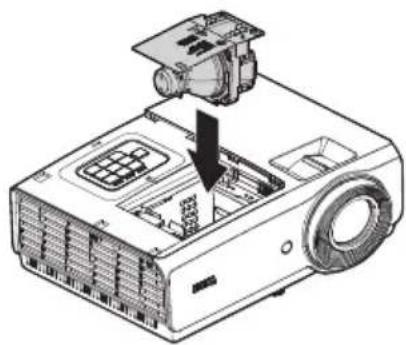 BENQ SU754 - Replacing the lamp - 10
