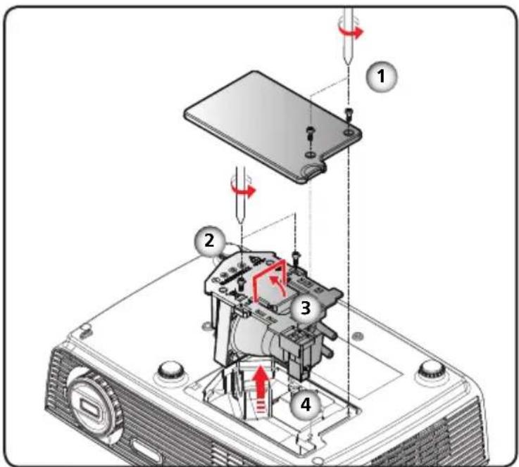Diagram of an electronic device with labeled components and directional arrows indicating motion or assembly.