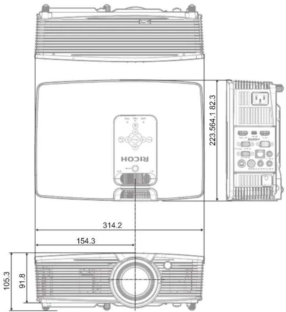 RICOH 314.2 154.3 91.8 105.3 223.564.1 82.3