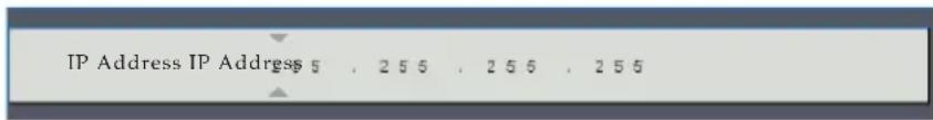 IP Address IP Address 5 , 2 5 5 , 2 5 5 , 2 5 5