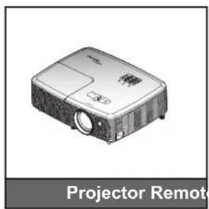 OPTOMA EH331 - Standard accessories - 1