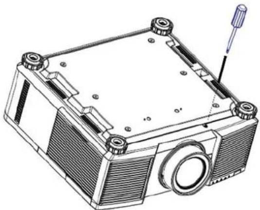 VIVITEK DX6731 - Projektionsobjektiv mit Schraube sperren - 1