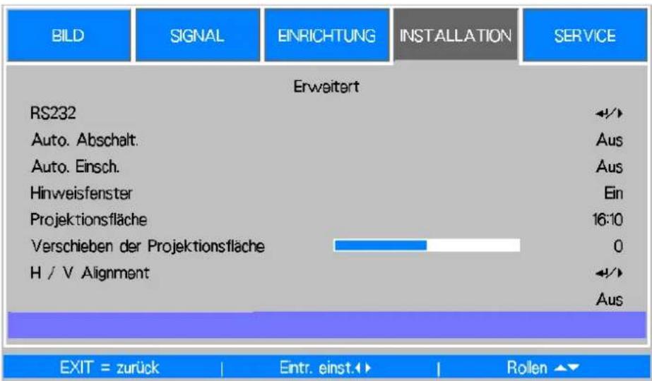 VIVITEK DX6731 - Erweitert - 1