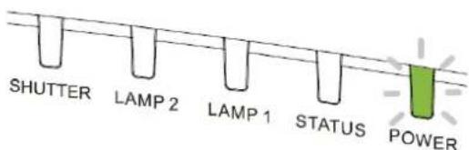 VIVITEK DX6731 - Projektor einschalten - 4