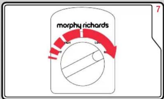 morphy richards high low FT M 7
