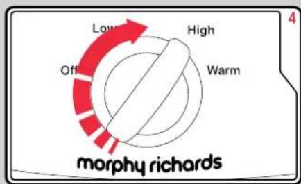 Low High Warm Off morphy richards