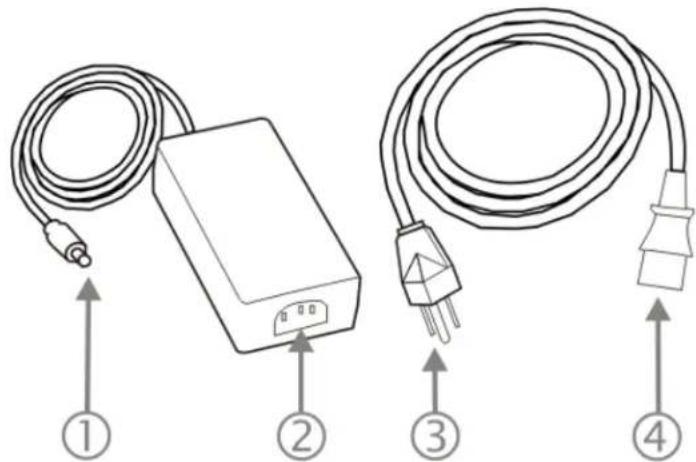 HONEYWELL MX7 - Anschließen eines externen Netzteils - 1