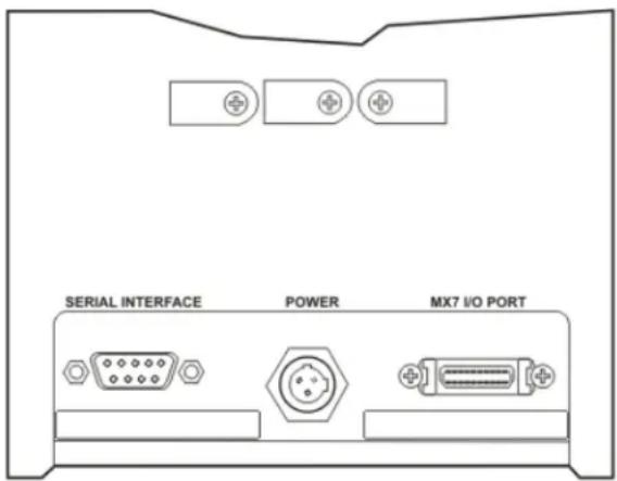 HONEYWELL MX7 - Anschluss des Netzteils an das Fahrzeug-Cradle - 1