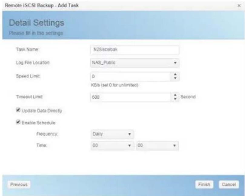 Thecus N2810 - Remote iSCSI Backup - 4