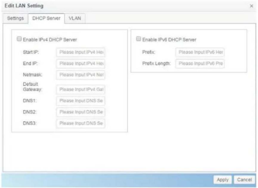 Thecus N2810 - DHCP Server: - 1