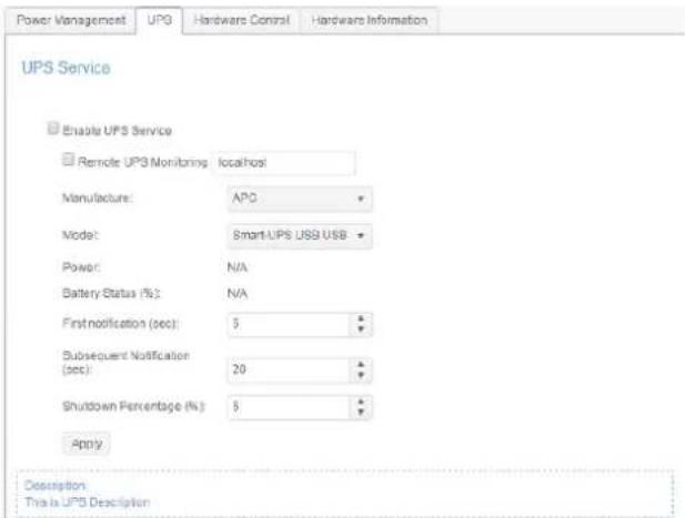 Thecus N2810 - UPS - 1