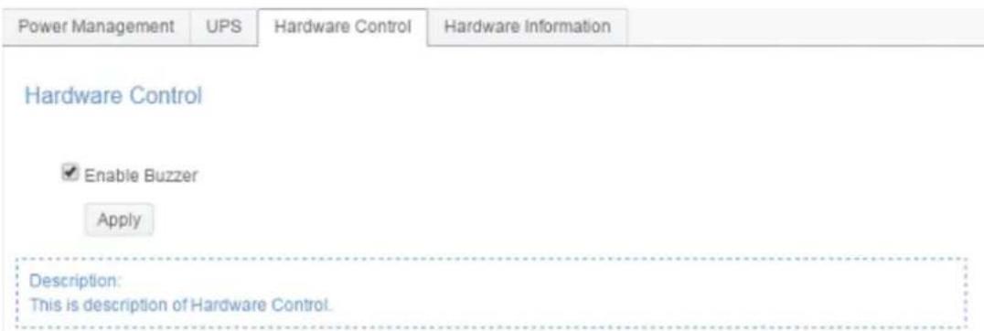 Thecus N2810 - Hardware Control - 1