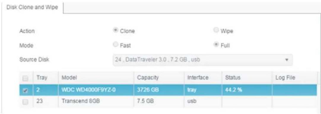Thecus N2810 - Disk Clone: - 3
