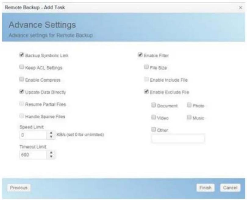 Thecus N2810 - More advanced settings. - 1