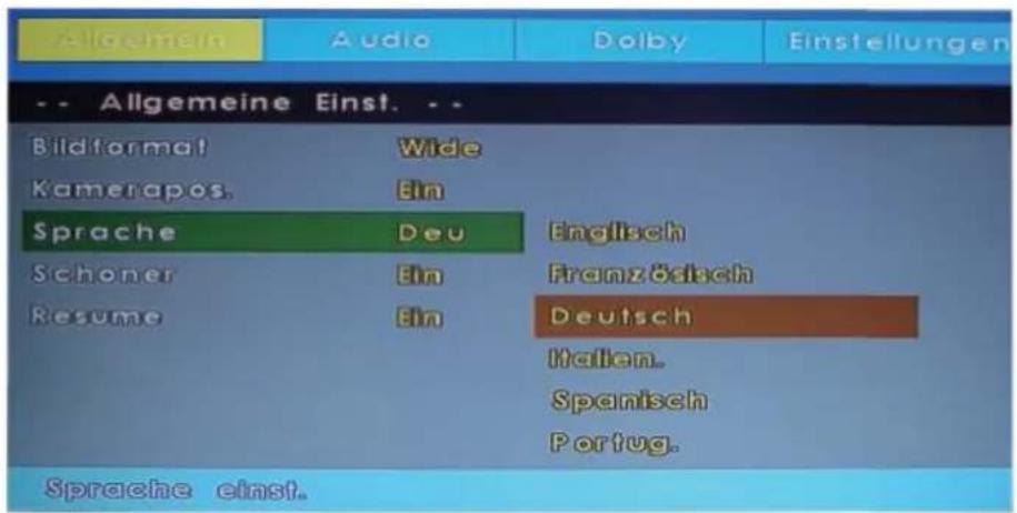 Reflexion LDD3288 - Anzeige-Sprache - 1