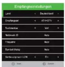 Reflexion LDD4088 - DVB-C Abstimmung - 1