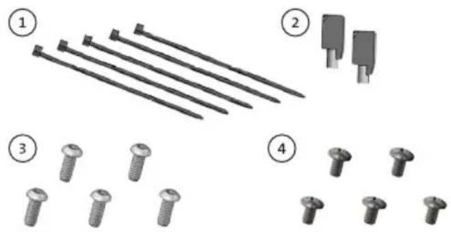 Havis DS-DELL-604 - This Hardware Kit includes: - 1