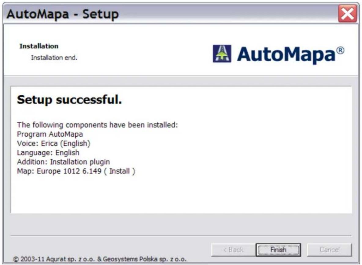 AutoMapa 6.8 - Copying files - 3