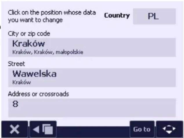 AutoMapa 6.8 - Search address - 1