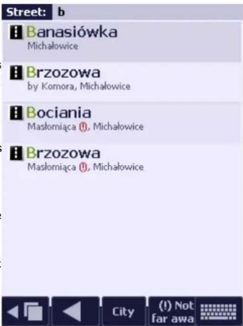 AutoMapa 6.8 - Search address 2 - 1