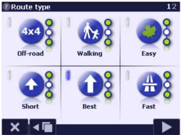 AutoMapa 6.8 - Mapping the route 3 - 1