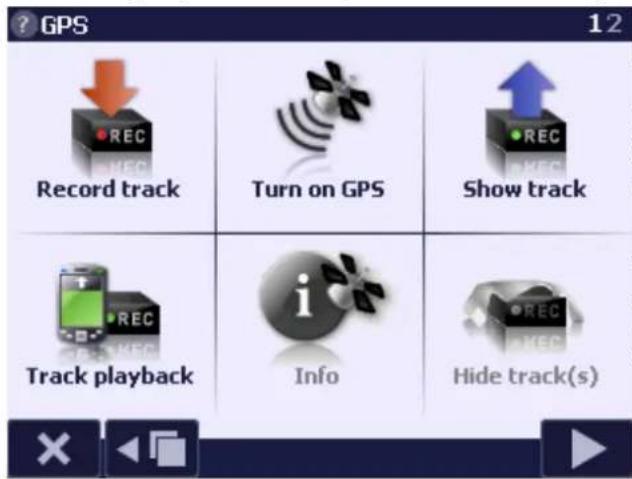 AutoMapa 6.8 - GPS menu - 1