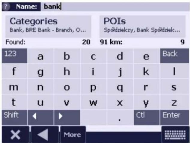 AutoMapa 6.8 - Search POI 2 - 1