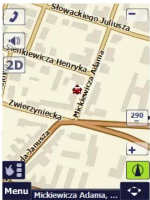 AutoMapa 6.8 - Map view 2 - 1