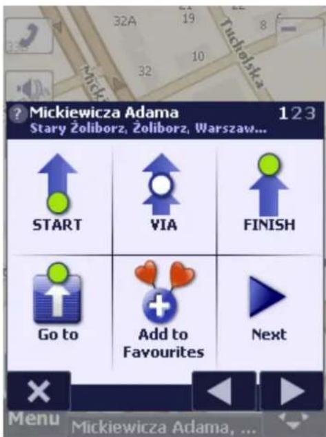 AutoMapa 6.8 - Context menu 2 - 3