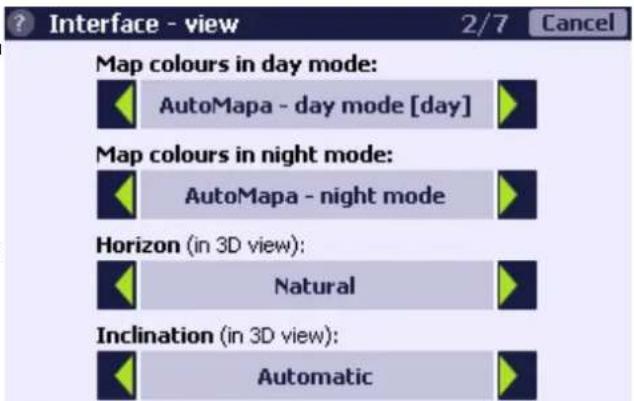 AutoMapa 6.8 - Preferences - 1