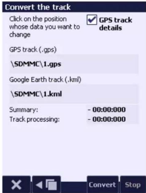 AutoMapa 6.8 - Convert track - 2