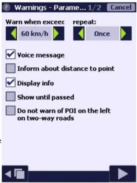 AutoMapa 6.8 - POI Warnings 3 - 1